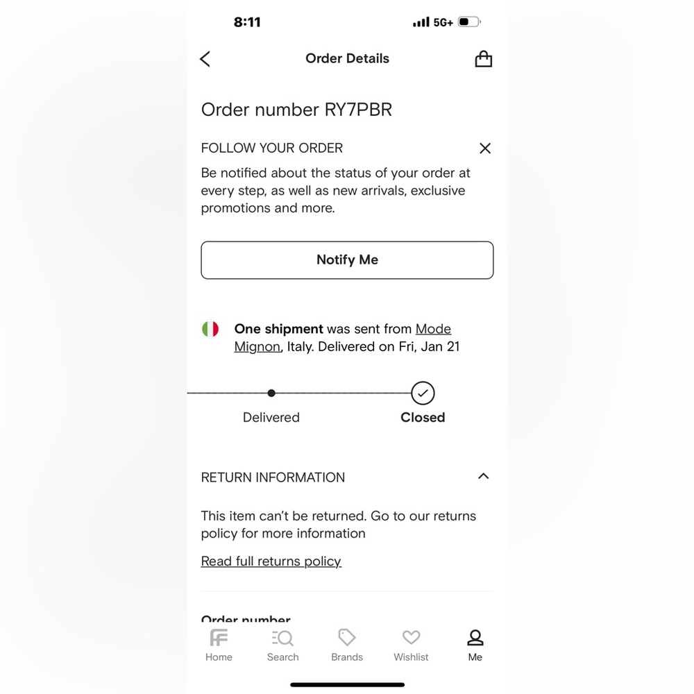 Fendi Kids Sneakers - Black and Brown - Picture 4 of 6